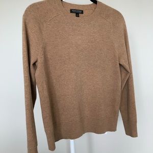 Banana Republic Camel Merino Crew-Neck Sweater